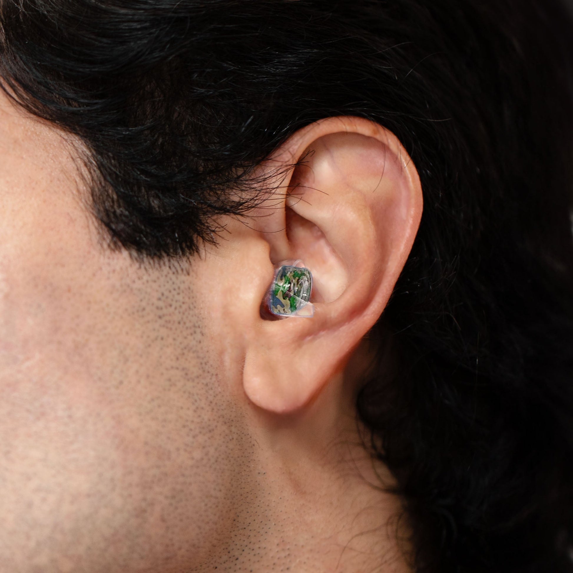 High Fidelity Earplugs Camofield