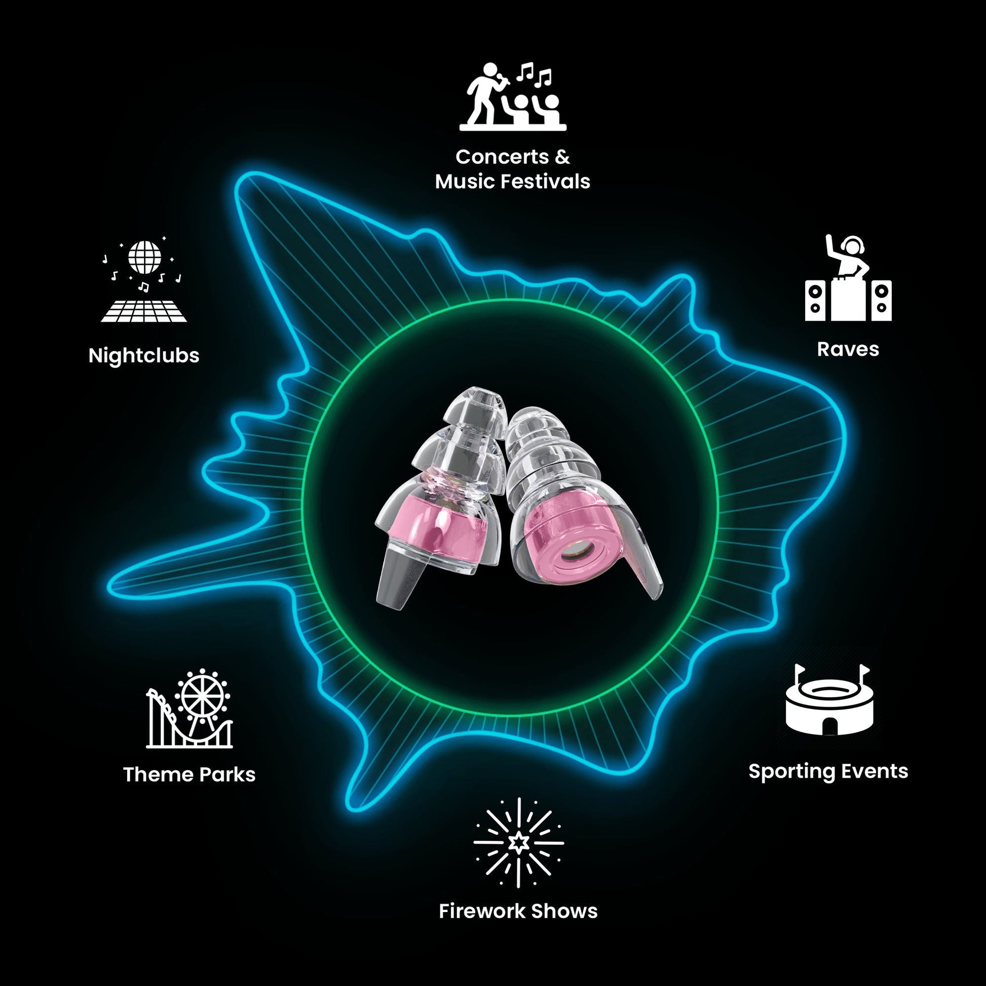 High Fidelity Earplugs